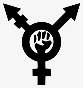 Fist Clipart Feminist - Transfeminism Symbol, HD Png Download, Transparent PNG