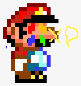 Pixel Art Super Mario World Clipart , Png Download - Mario De Super Mario World, Transparent Png, Transparent PNG