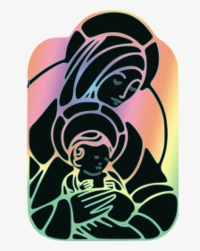 Free Image From Pixabay - God Jesus And Mary Clipart, HD Png Download, Transparent PNG