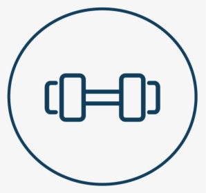Transparent Athletic Training Clipart - Dumbbell Clipart No Background, HD Png Download, Transparent PNG