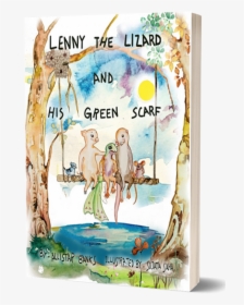 Lenny The Lizard And His Green Scarf By Allistar Banks - Poster, HD Png Download, Transparent PNG