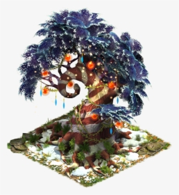 Father Glitter Tree Elvenar, HD Png Download, Transparent PNG