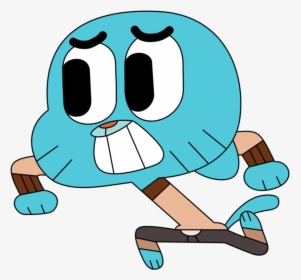 Png Royalty Free Library Scared Lenny Ostrovitz Pinterest - Gumball And Darwin Running, Transparent Png, Transparent PNG