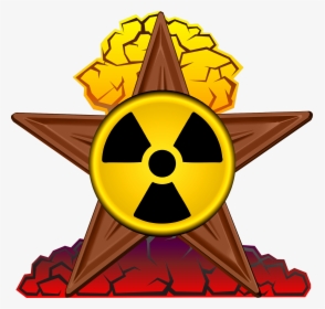 Nuclear Barnstar Hires - Nuke Explosion Gif Png, Transparent Png, Transparent PNG