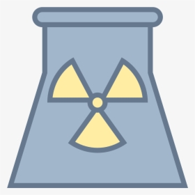 It Is A Basic Picture Showing A Nuclear Power Plant - Nuclear Power Plant .icon, HD Png Download, Transparent PNG