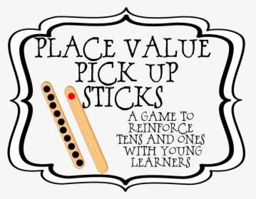 First Grade Wow Place Value Pick Up Sticks Png Popsicle - Make A Model Of Place Value With Using Ice Cream Stick, Transparent Png, Transparent PNG