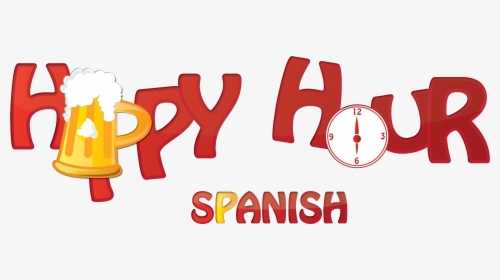 Happy Hour Spanish Logo , Png Download, Transparent Png, Transparent PNG