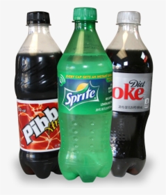 20oz Bottles Mr Pibb Sprite Diet Coke - Coca-cola, HD Png Download, Transparent PNG