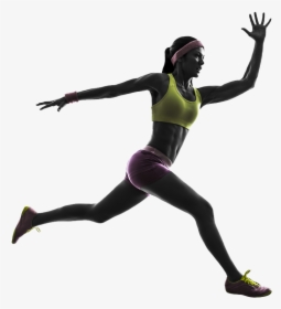 Running Sports Injury Sprint Jogging - Athletics Painting, HD Png Download, Transparent PNG