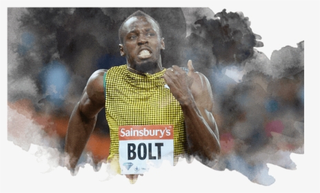 Transparent Usain Bolt Png - Usain Bolt, Png Download, Transparent PNG