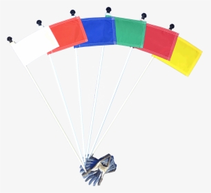 Golf Cart Flag - Parachuting, HD Png Download, Transparent PNG