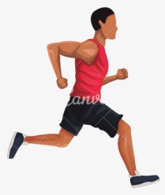 Athlete Vector Sport Person - People Running Icons, HD Png Download, Transparent PNG