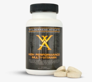 Wilderness Athlete High Performance Multi Vitamin   - Caffeine, HD Png Download, Transparent PNG