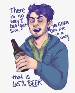 There Is No Wayt Can Get Siak No Gern Can Live In A - Shane Stardew Valley Fanart, HD Png Download, Transparent PNG