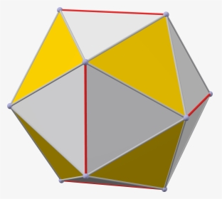 Polyhedron 20 Pyritohedral Max - Triangle, HD Png Download, Transparent PNG