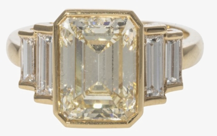 Emerald Png Image Background - Engagement Ring, Transparent Png, Transparent PNG