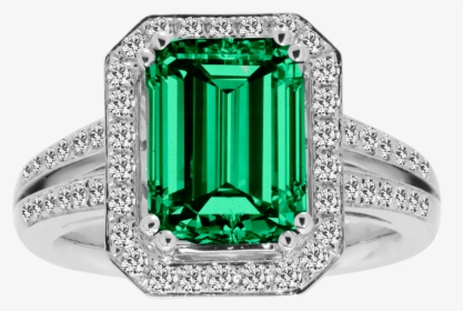 Colombian Emerald Ring - Emerald, HD Png Download, Transparent PNG