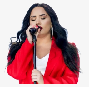Demi Lovato Png Image - Demi Lovato Singing Png, Transparent Png, Transparent PNG