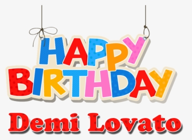 Demi Lovato Happy Birthday Name Png - Brock Lesnar Happy Birthday Cake, Transparent Png, Transparent PNG