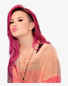 Human Hair Extensions Demi Lovato, Selena Gomez, Idol, - Girl, HD Png Download, Transparent PNG
