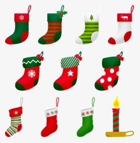 Christmas Stocking, Christmas Candle, Christmas, Advent - Christmas Day, HD Png Download, Transparent PNG