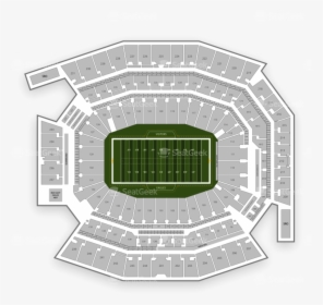 Philadelphia Eagles Seating Chart - Tiaa Bank Field Seating Chart, HD Png Download, Transparent PNG