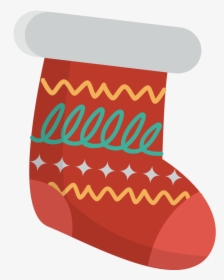 Holly Clipart Socks - Printable Christmas Socks Clipart, HD Png Download, Transparent PNG