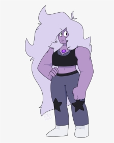Clothing Fictional Character Purple Mammal Cartoon - Steven Universe Perfect Amethyst, HD Png Download, Transparent PNG