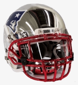 New England Patriots Chrome Plated Football Helmet - Face Mask, HD Png Download, Transparent PNG