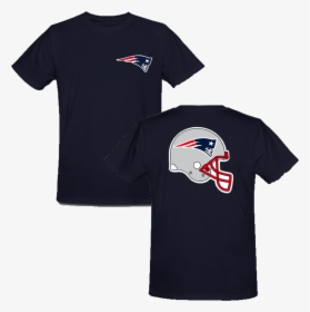 New England Patriots Majestic Nfl Helmet Logo T-shirt - Seattle Seahawks, HD Png Download, Transparent PNG