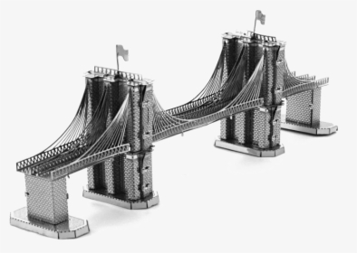 Brooklyn Bridge Png High-quality Image - Metal Earth Brooklyn Bridge, Transparent Png, Transparent PNG