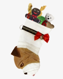 This English Bulldog Dog Christmas Stocking Is Perfect - Dog Breed Christmas Stockings, HD Png Download, Transparent PNG