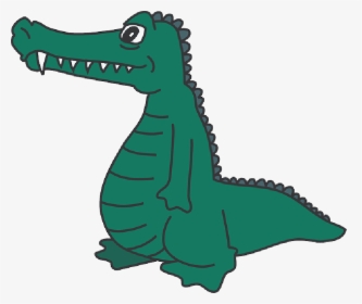 Alligator Png Picture - Draw A Crocodile Standing Up, Transparent Png, Transparent PNG
