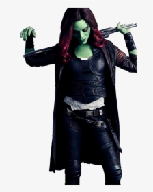 Gamora Png Pic - Avengers Infinity War Female Characters, Transparent Png, Transparent PNG