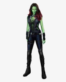 Download Gamora Promo Transparent - Gamora Outfit Guardians Of The Galaxy, HD Png Download, Transparent PNG