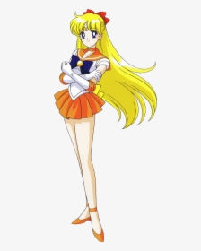 Sailor Venus Png - Sailor Venus Sailor Jupiter, Transparent Png, Transparent PNG