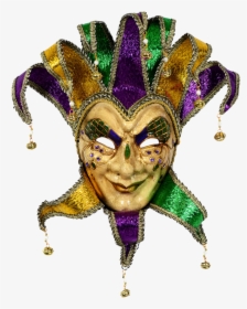 Carnival Mask Png Transparent Background - New Orleans Mardi Gras Mask, Png Download, Transparent PNG