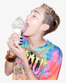 Miley Cyrus Ice Cream, HD Png Download, Transparent PNG