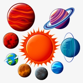 Planet Mercury Venus Vector Euclidean Free Transparent - Cartoon Mercury Planet Png, Png Download, Transparent PNG