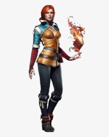 Triss Tw3 New Render - Triss Merigold, HD Png Download, Transparent PNG