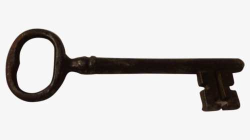 Authentic Antique Jail Or Strong Room Iron Skeleton - Jail Key, HD Png Download, Transparent PNG