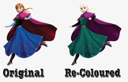Anna Elsa Frozen - Disney Frozen Anna Png, Transparent Png, Transparent PNG