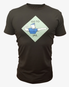 Blue Line Shirts Monopoly Cop - Active Shirt, HD Png Download, Transparent PNG