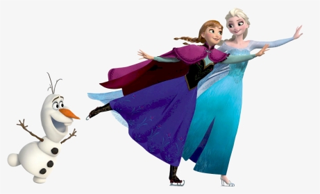 Transparent Elsa And Anna Png - Frozen Anna Y Elsa Y Olaf, Png Download, Transparent PNG
