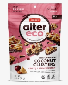 Alter Eco Dark Chocolate Coconut Clusters, HD Png Download, Transparent PNG