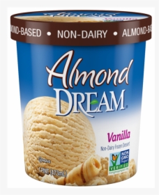 Almond Milk Ice Cream Vanilla, HD Png Download, Transparent PNG