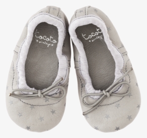 Tocoto Vintage Grey Stars Baby Ballerina - Slip-on Shoe, HD Png Download, Transparent PNG