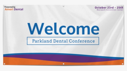 Parkland Dental Conference Banner Template Preview - Banner, HD Png Download, Transparent PNG
