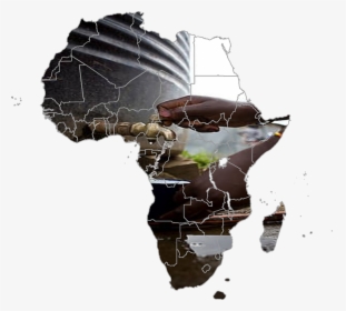 Africa Map Grey, HD Png Download, Transparent PNG
