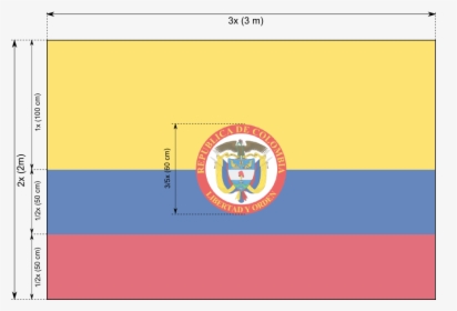 Presidential Flag Of Colombia - Colombia, HD Png Download, Transparent PNG
